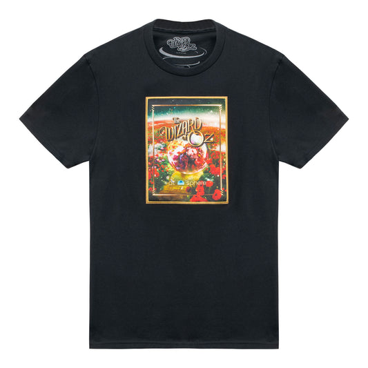 The Wizard of Oz at Sphere Dorothy Awakens Poster Tee In Black - Front View