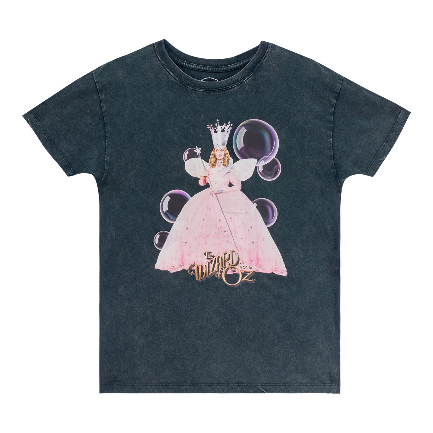 The Wizard Of Oz At Sphere Black Glinda Bubbles Tee