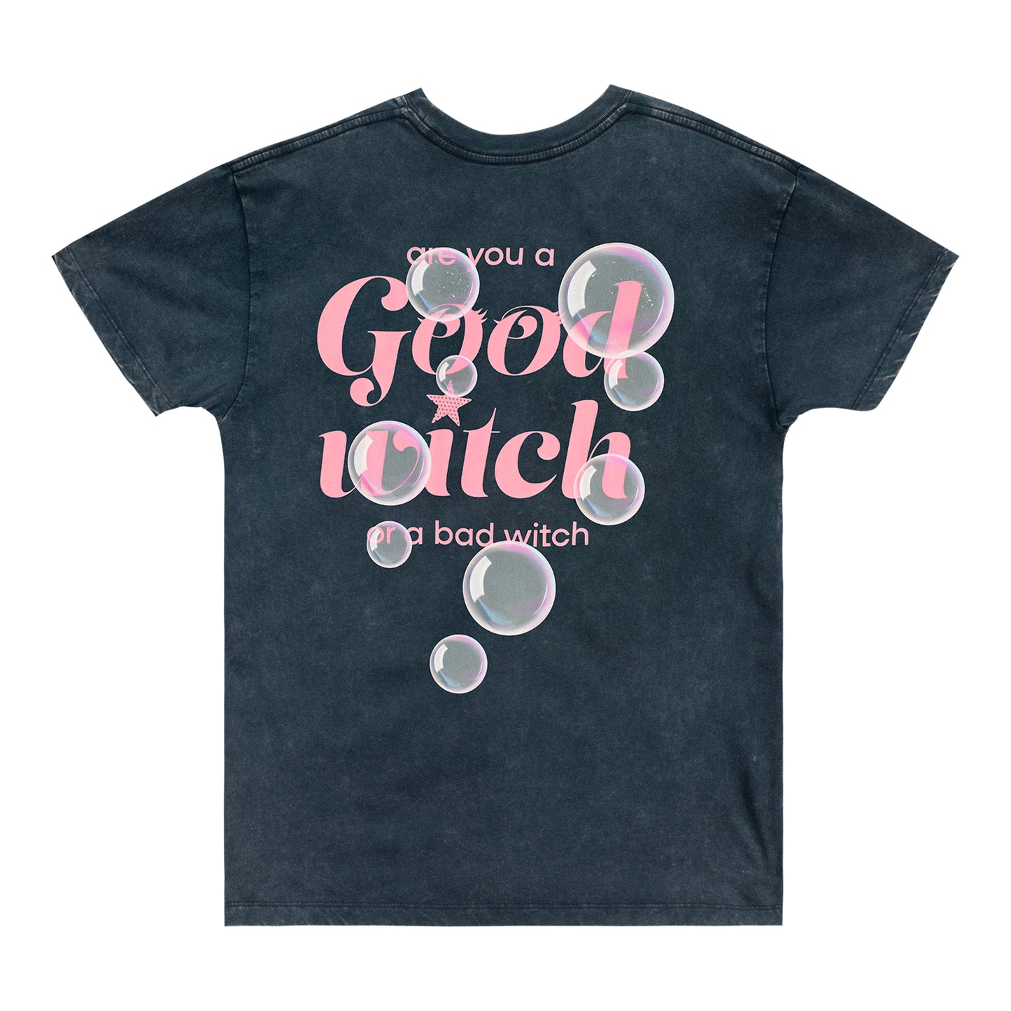 The Wizard Of Oz At Sphere Black Glinda Bubbles Tee