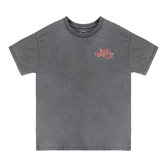 The Wizard Of Oz At Sphere Grey Tee-Legs With Red Logo