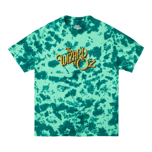 The Wizard of Oz at Sphere Emerald Tie Dye Logo Tee
