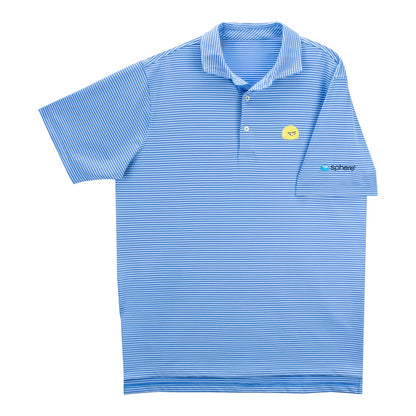 Orbi™ Club Stripe Golf Polo Navy/Blue