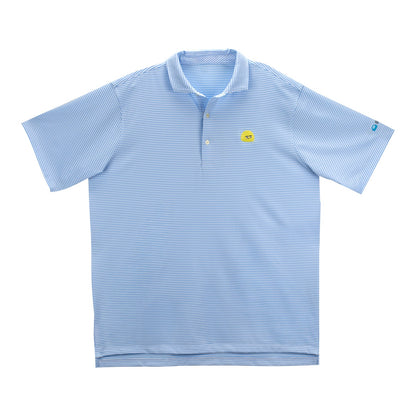 Orbi™ Club Stripe Golf Polo White/Blue