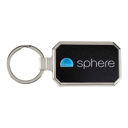 Sphere Logo Keychain - Front View