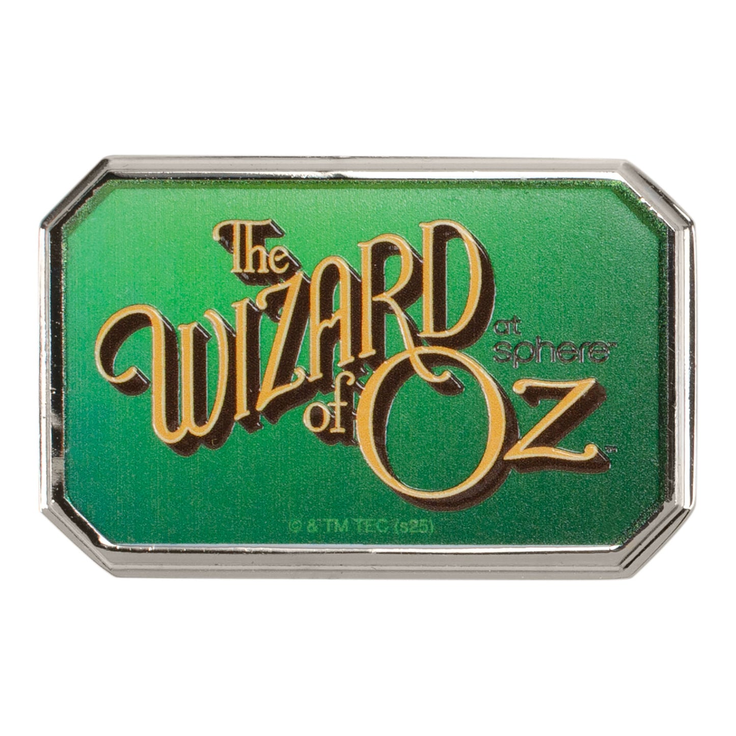 The Wizard of Oz at Sphere Classic Logo Emerald Green Square Magnet