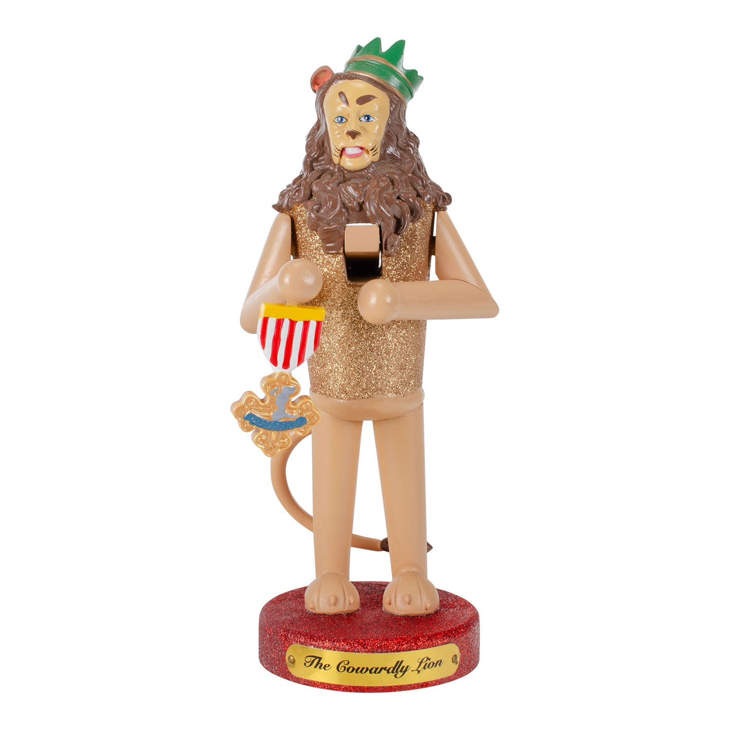 The Wizard of Oz at Sphere Cowardly Lion™ Nutcracker - Front View