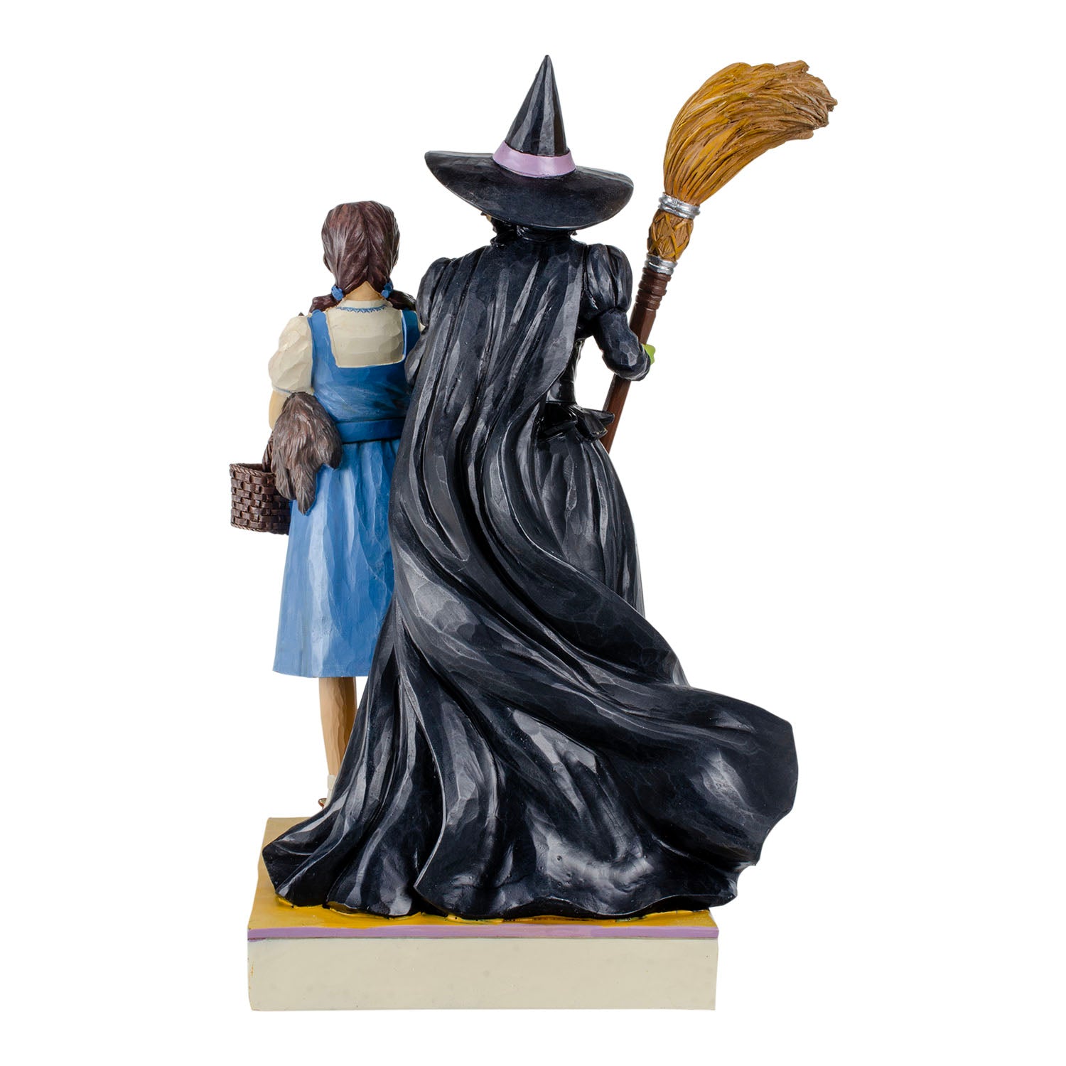 The Wizard of Oz at Sphere Dorothy and Wicked Witch Jim Shore Figurine In Multi-Color - Back View