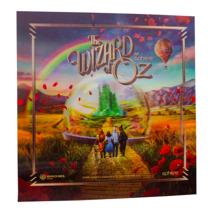 The Wizard of Oz at Sphere 3D Yellow Brick Road™ Lenticular Poster