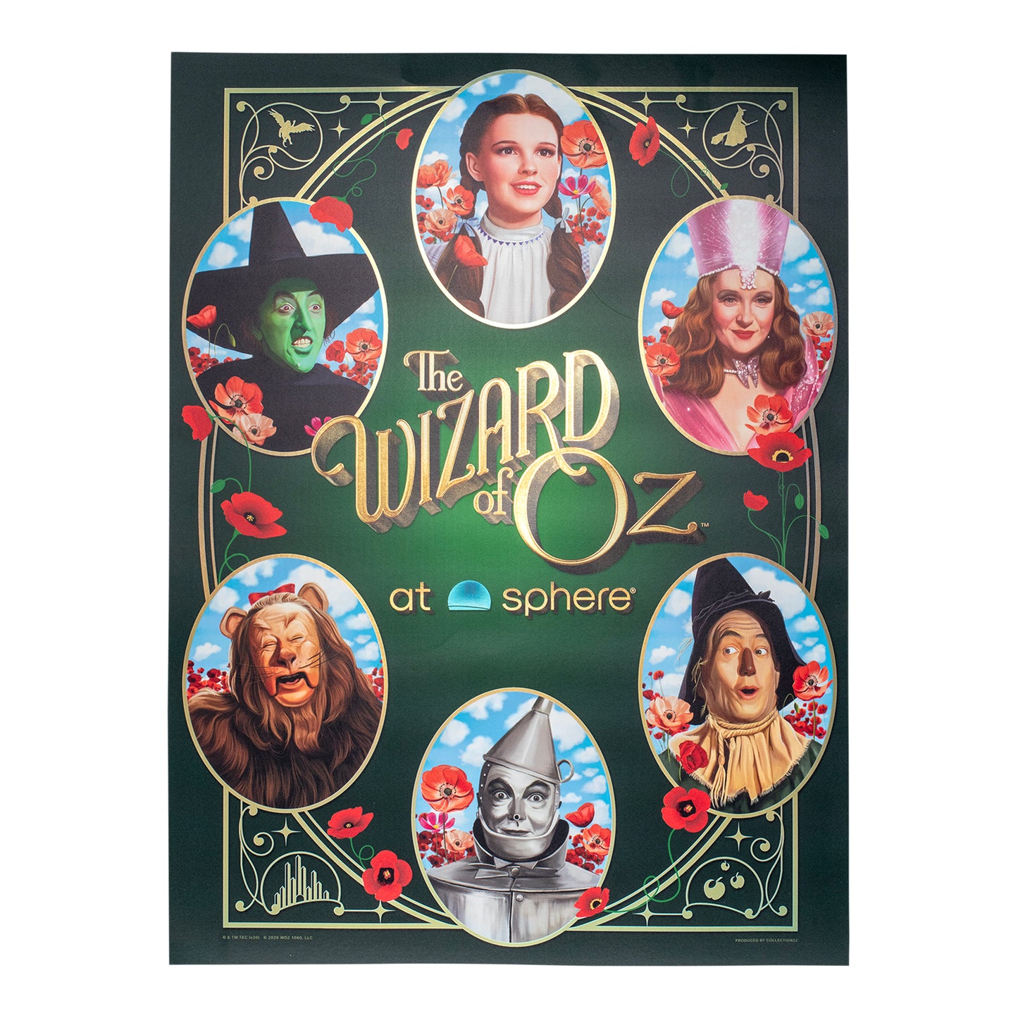 The Wizard of Oz at Sphere Character Poster