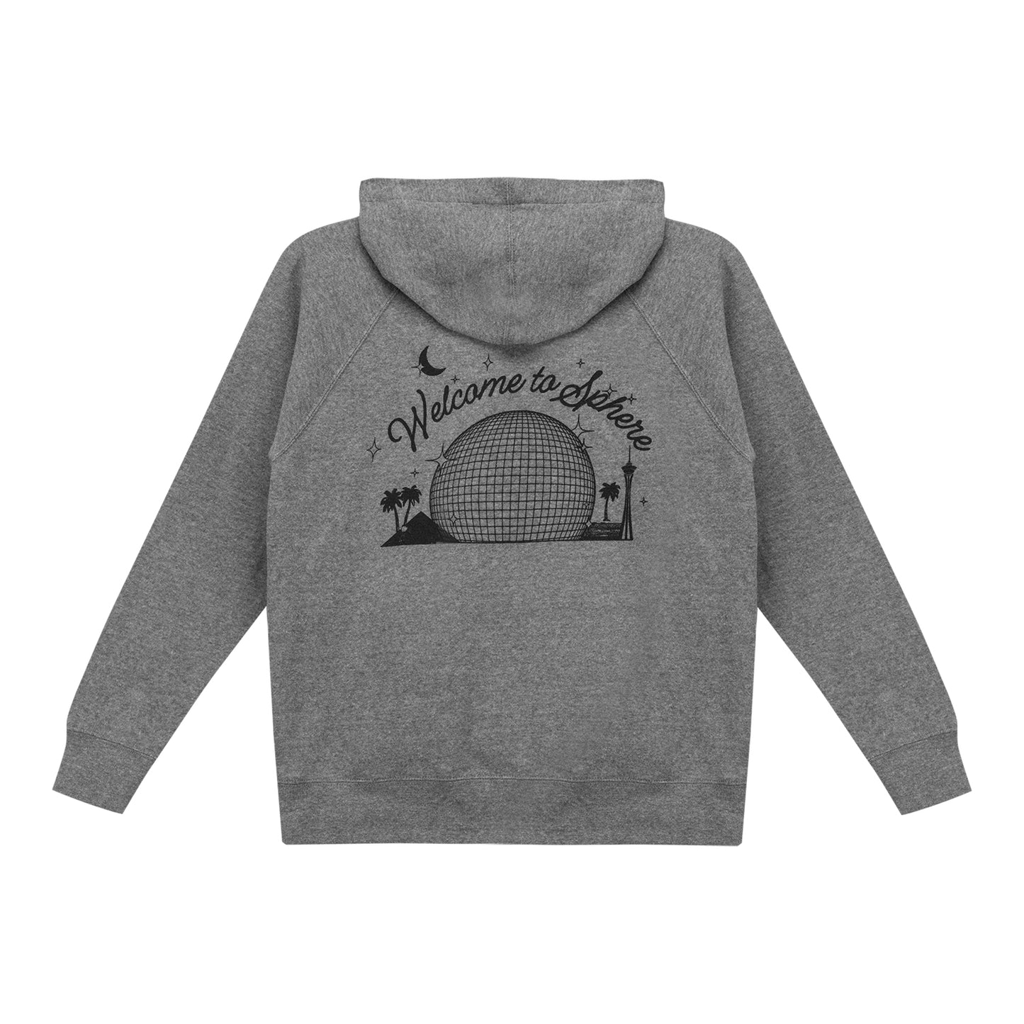 Kids Sphere Welcome Zip Hoodie - Back View