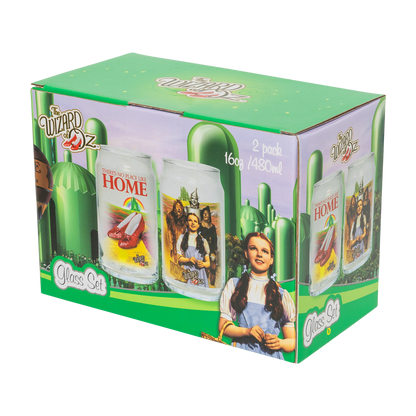 The Wizard Of Oz At Sphere Can-Shaped 2pc Glass Set
