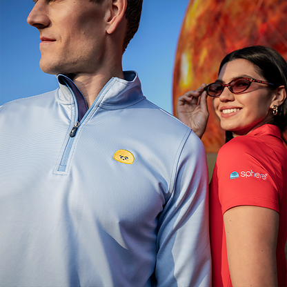 Orbi™ Golf Stripe Quarter Zip