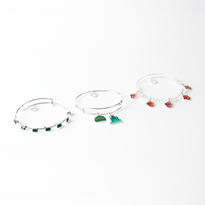 The Wizard of Oz at Sphere X Alex & Ani Emerald City™ Set of 3 - Layout Front View