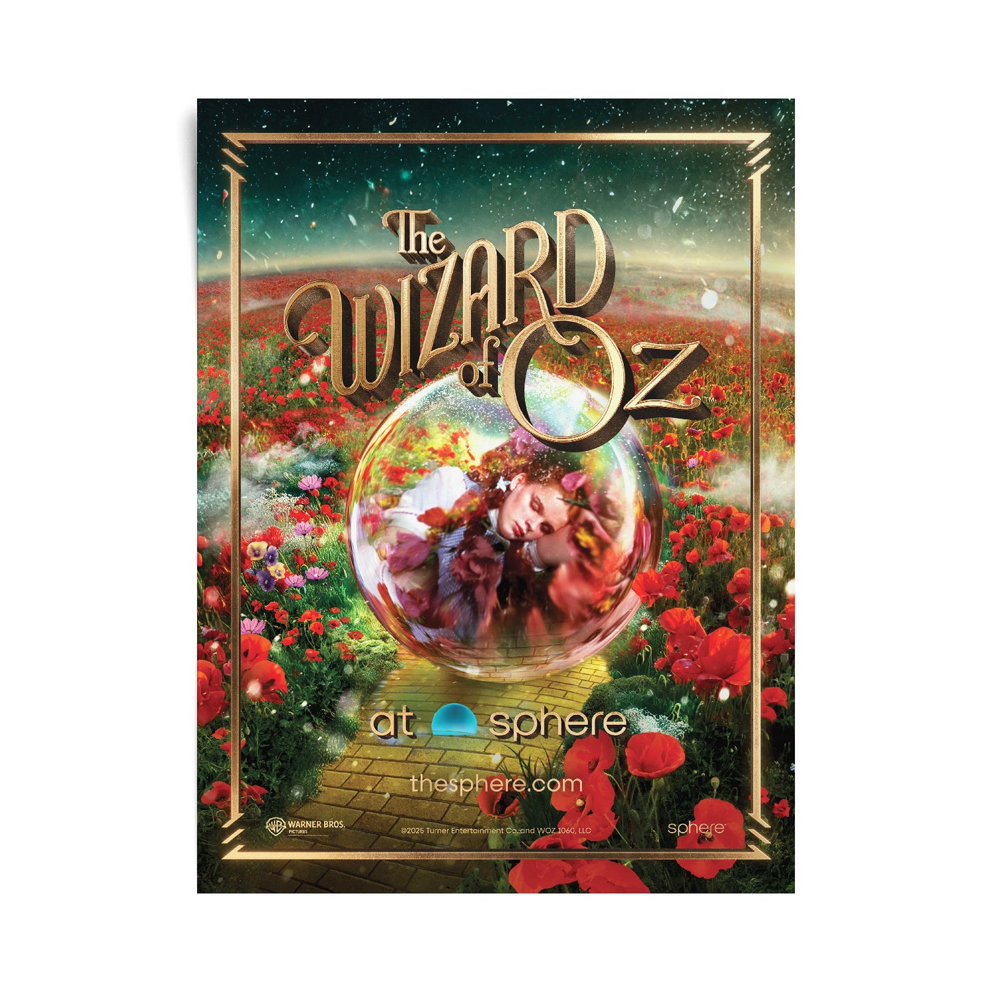 The Wizard of Oz at Sphere Dorothy Awakens Poster